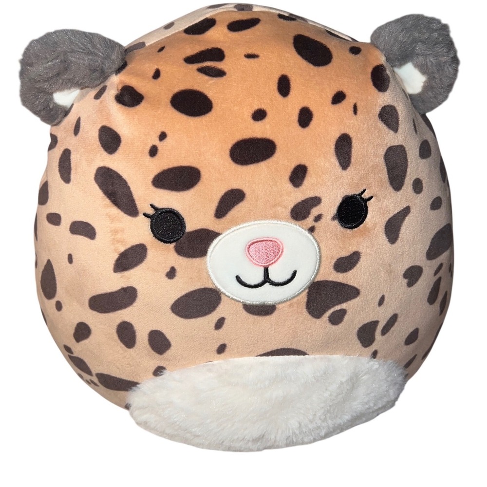 Squishmallows 10 Inch Cheetah Spot Leopard Plush Toy Stuffed Animal Kids
